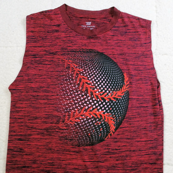 Tek Gear Baseball Tank Top Size Medium - Picture 1 of 3
